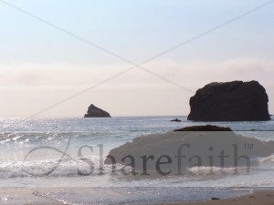 Peaceful Coastal Scene