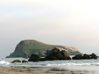 Green Coastal Island