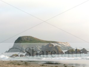 Green Coastal Island