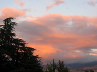 Heavenly Clouds Over Hills