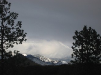 Winter Mountain Landscape