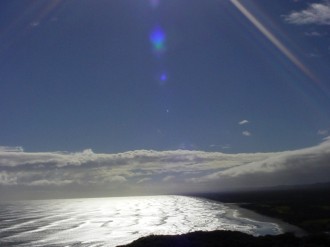 Bright Ocean Reflection