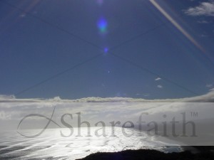 Bright Ocean Reflection