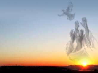 Setting%20Sun%20with%20Hands%20Releasing%20Dove