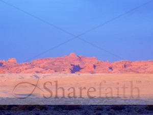 Sunrise Red Rock Landscape