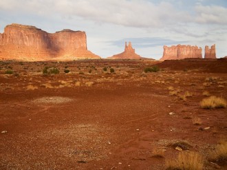 Red Earth at Monument Valley