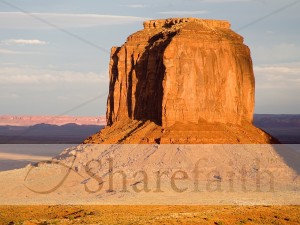 Rock Tower with Shadow