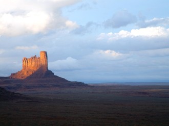 Rocky Outcropping Desert Landscape
