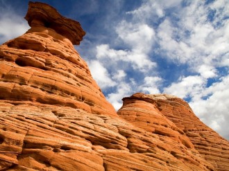 Rock Forms Against the Sky