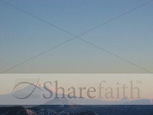 Mount Shasta at Dusk