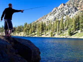 Fishing the Mountain Stream