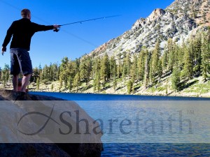 Fishing the Mountain Stream