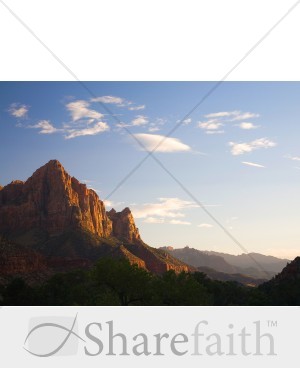 Sun Rising in the Valley