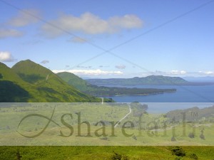 Green Hills Coastline Photo