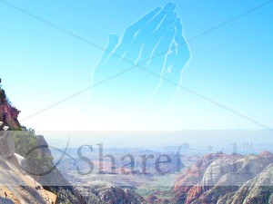 American Southwest with Praying Hands