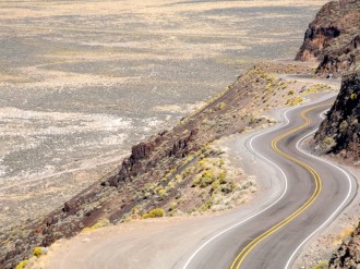 Winding Desert Road