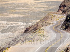 Winding Desert Road