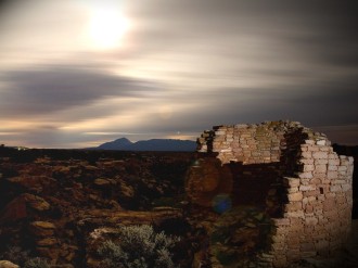 Desert Ruins at Dusk Image