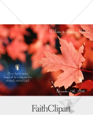 Autumn Sunday Worship