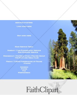 Service Posting with Evergreens