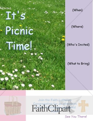 Picnic Time Flyer