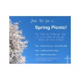 Dogwood Spring Picnic Invitation