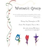 Womens Group Praise Dancers Flyer