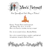 Mens Retreat Camping Flyer