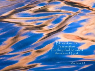 Peace over Water from Matthew