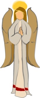 Full Length, Robed Angel