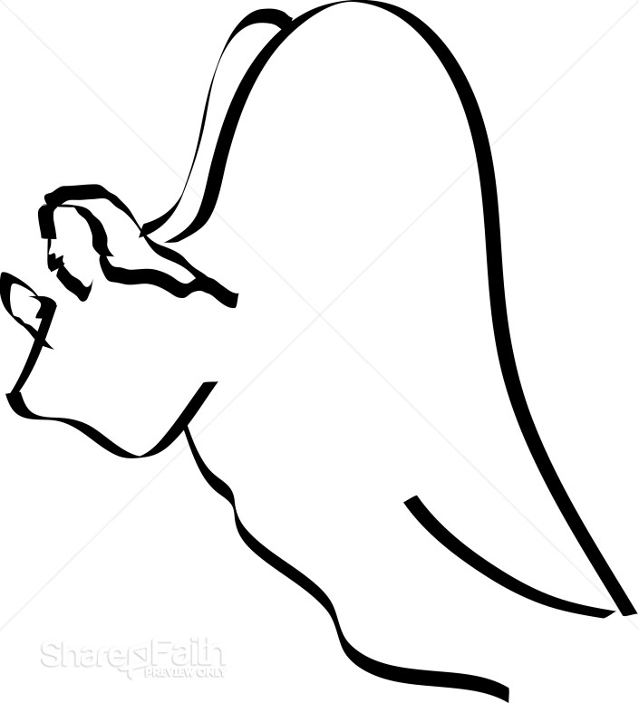 Line%20Art%20Flying%20Angel%20in%20Prayer