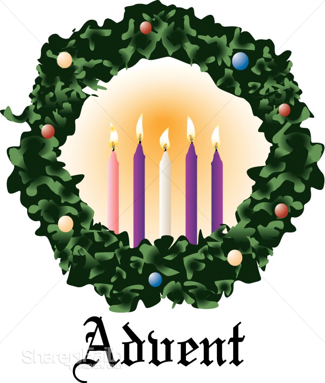 Christmas Clipart Christian Wreath