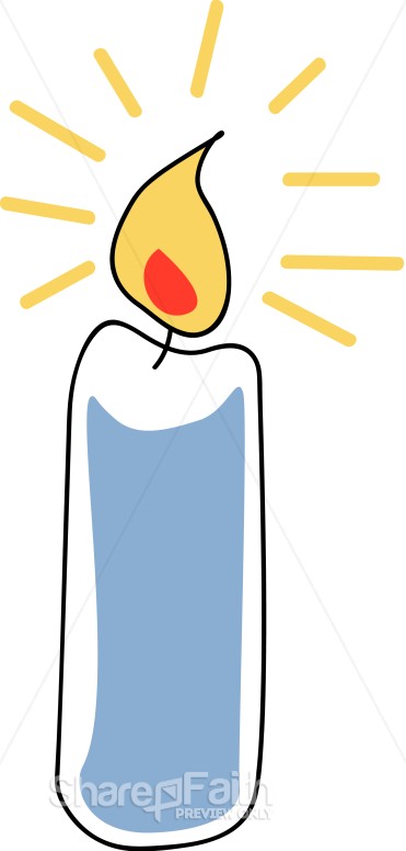 Cartoon%20Blue%20Candle