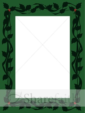 Ivy Vines on Green Frame