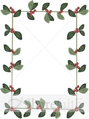 Realistic Holly Sprigs