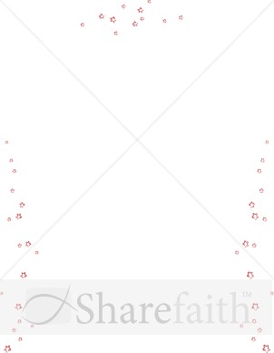 Three Side Red Dimunitive Stars