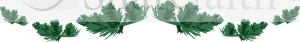 Green Garland Divider