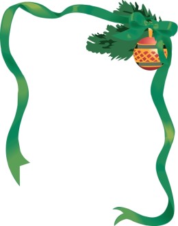 Green%20Ribbon%20Christmas%20Frame%20with%20Ornament