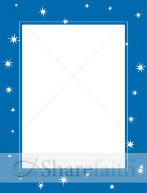 Blue%20Frame%20with%20Eight%20Pointed%20Stars