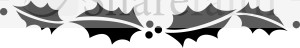 Holly Leaves Banner