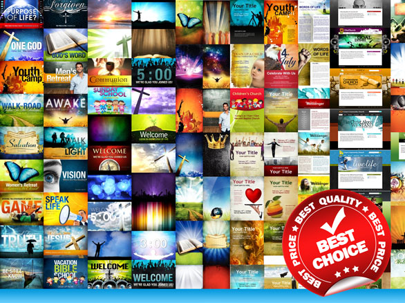 Sermon PowerPoints. Worship Videos. Sermon Videos.
Church Flyers. Newsletter Templates. Worship Backgrounds.
Church Websites. Church Email Solutions. Clipart and more.