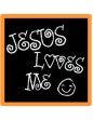 Jesus Loves Me Chalkboard